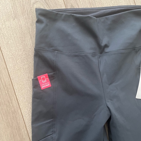 NWT Marika Tummy Control Gray Yoga Pants Size Medium - Picture 2 of 5